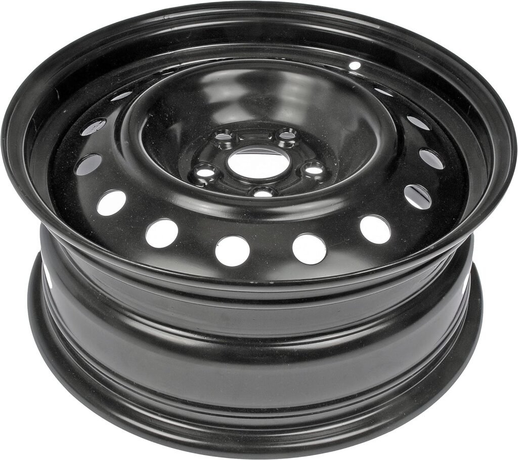 Dorman 939-174 16 x 6.5 In. Steel Wheel Compatible with Select Pontiac / Toyota Models, Black